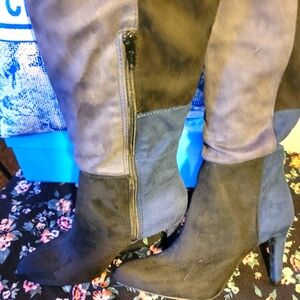 NEW  Suede Over Knee Boots